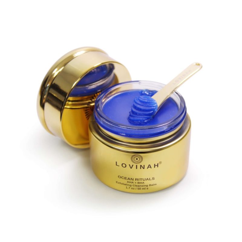 Lovinah Skincare | Ocean Rituals AHA+BHA Exfoliating Cleansing Balm | Boxwalla