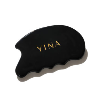 YINA | Bian Stone Gua Sha | YINA Bian Stone Gua Sha for lifted eye and face.