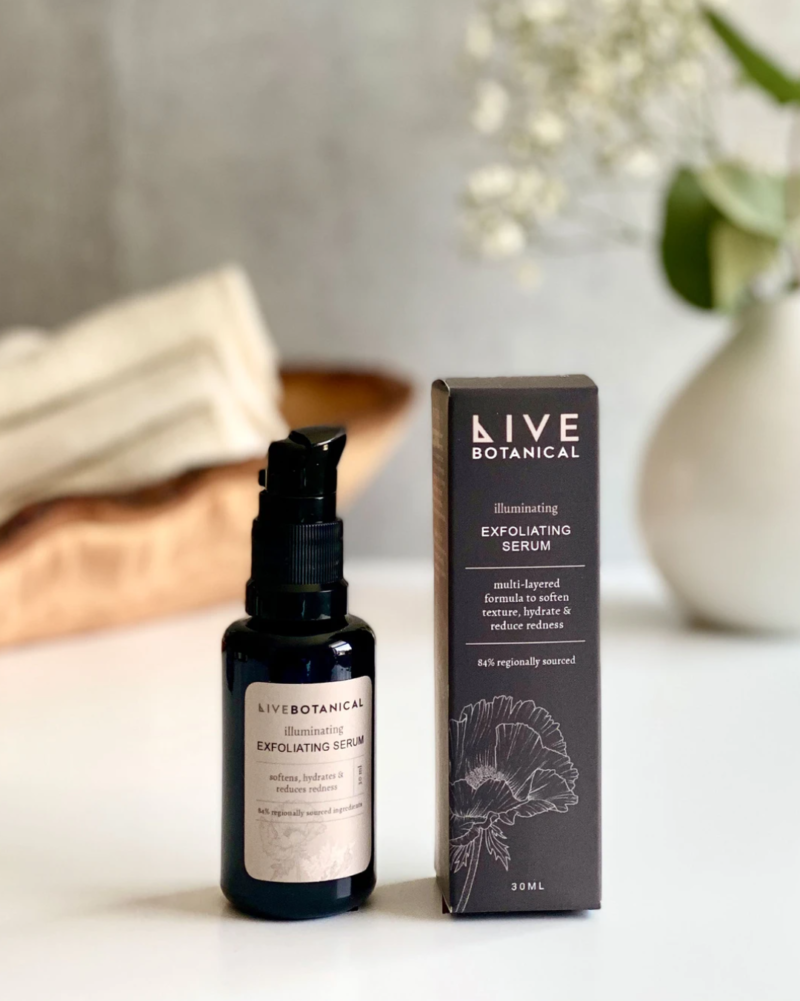 Live Botanical | Illuminating Exfoliating Serum | Boxwalla