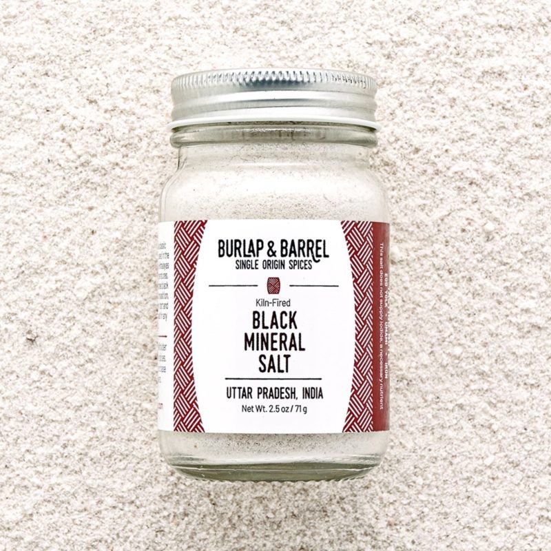 BURLAP and BARREL | Black Mineral Salt | Boxwalla