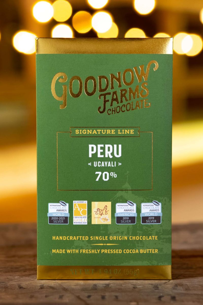 GOODNOW FARMS | UCAYALI Peru 70% Cacao | Boxwalla