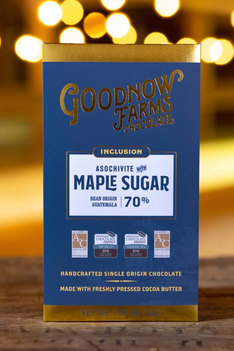 GOODNOW FARMS | ASOCHIVITE WITH MAPLE 70% Cacao | Boxwalla