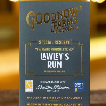 GOODNOW FARMS | LAWLEY’S RUM 77% Cacao | Boxwalla