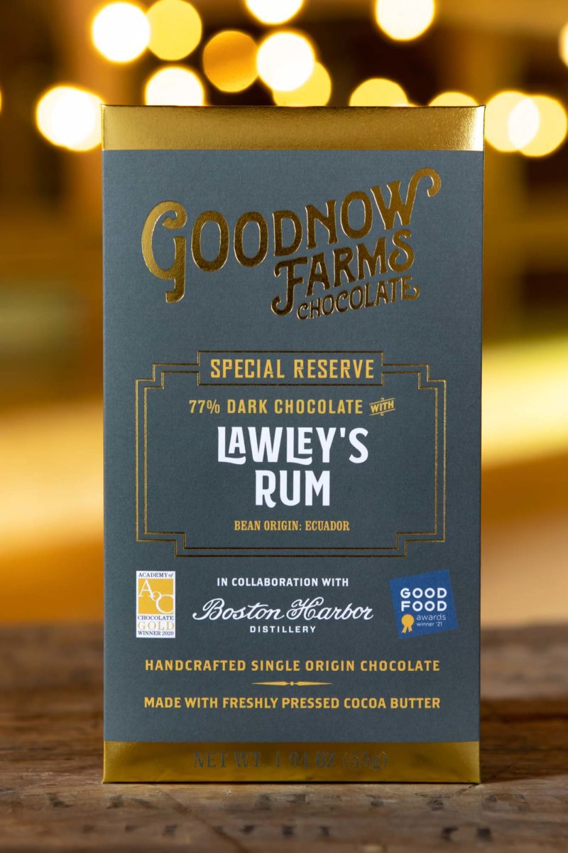 GOODNOW FARMS | LAWLEY’S RUM 77% Cacao | Boxwalla