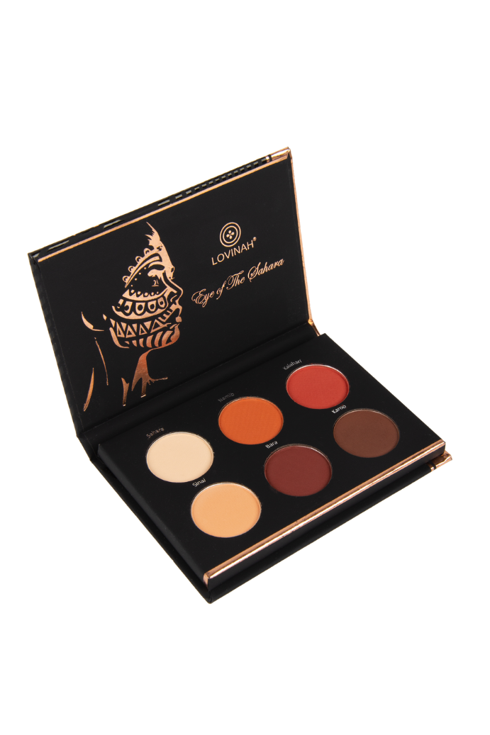 Lovinah Skincare | Eyeshadow Palette - Eye of the Sahara | Boxwalla