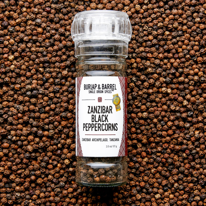 Burlap and Barrel | Zanzibar Black Peppercorns | Boxwalla