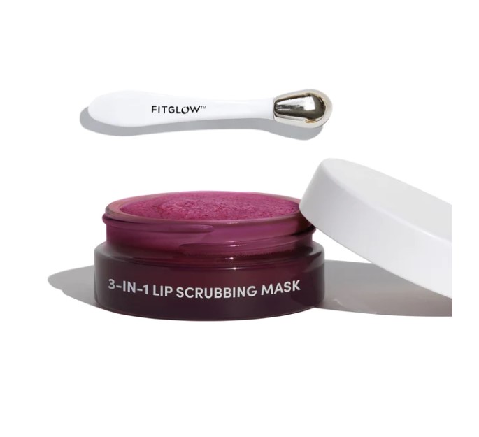 Fitglow Beauty | 3in1 Lip Scrubbing Mask | Boxwalla