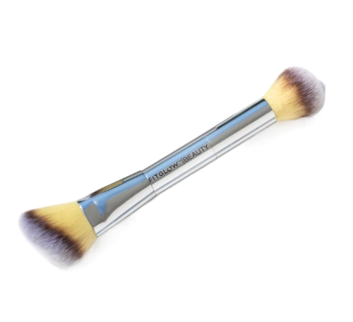 Fitglow Beauty | Double Cheek Brush| Boxwalla