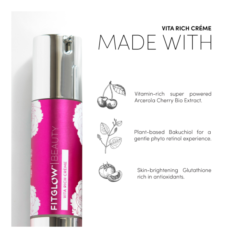 Fitglow Beauty | Vita Rich Bakuchiol Creme | Boxwalla