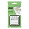 Midori Paintable Stamp Pre-Inked Calendar