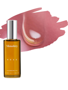 Monastery Made Rose Cleanser with texture shot