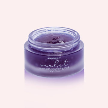 Violet AHA and BHA Resurfacing Mask