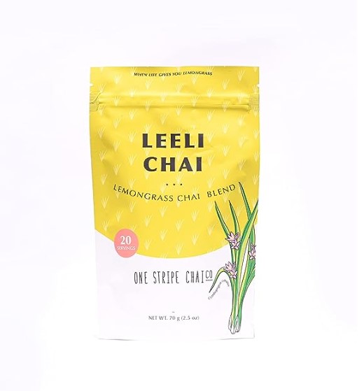One Stripe Chai | Leeli Chai- Lemongrass Chai Blend | Boxwalla