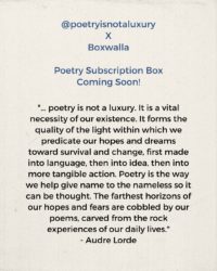 Poetry Box