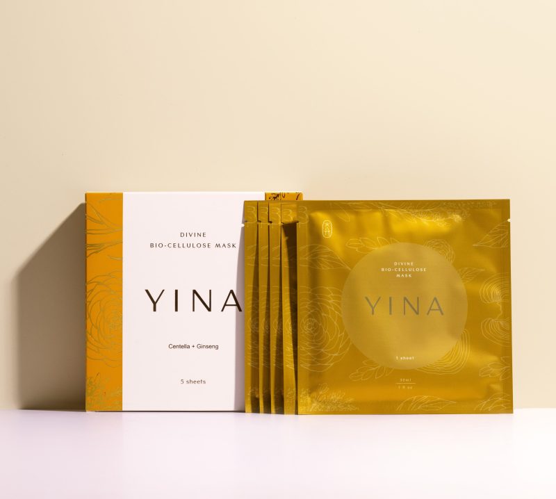 yina divine bio cellulose mask