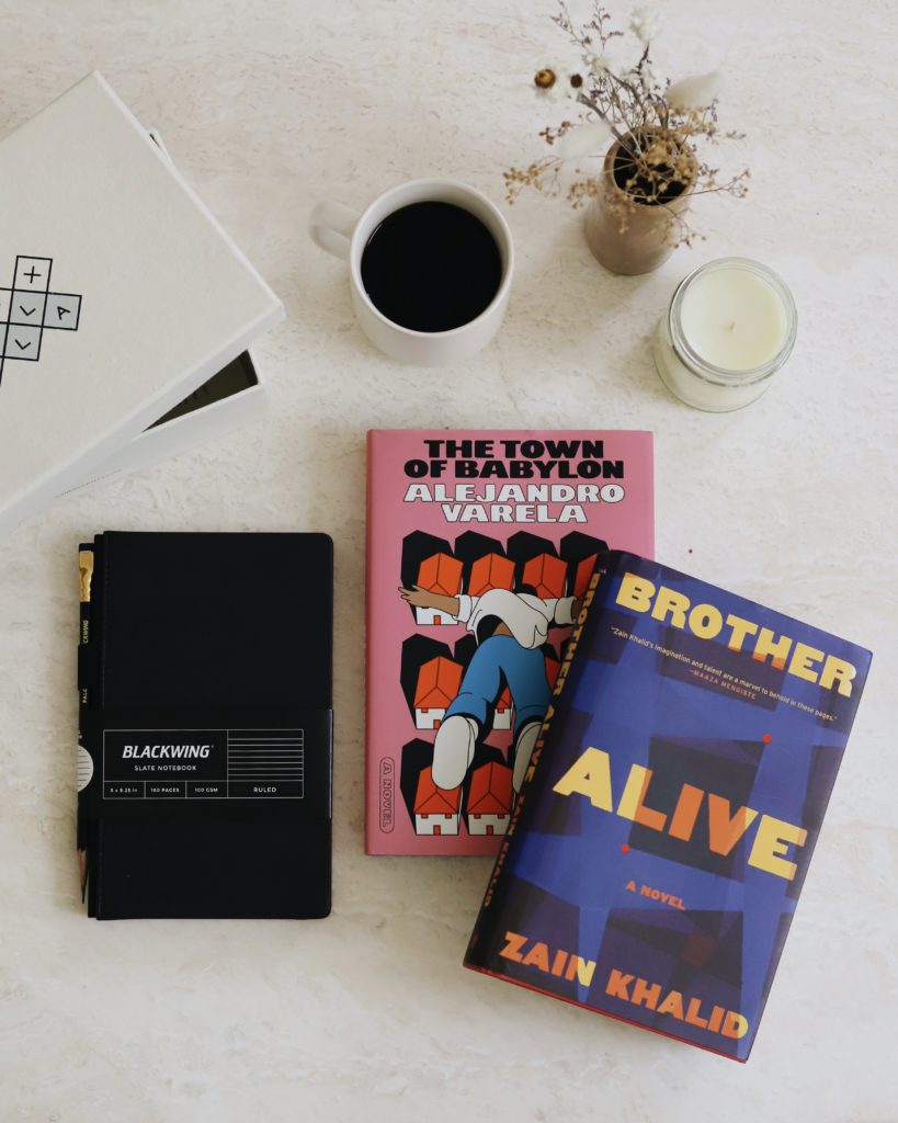 The two novels and writerly gift from the first box of the American Fiction Series by Alexander Chee