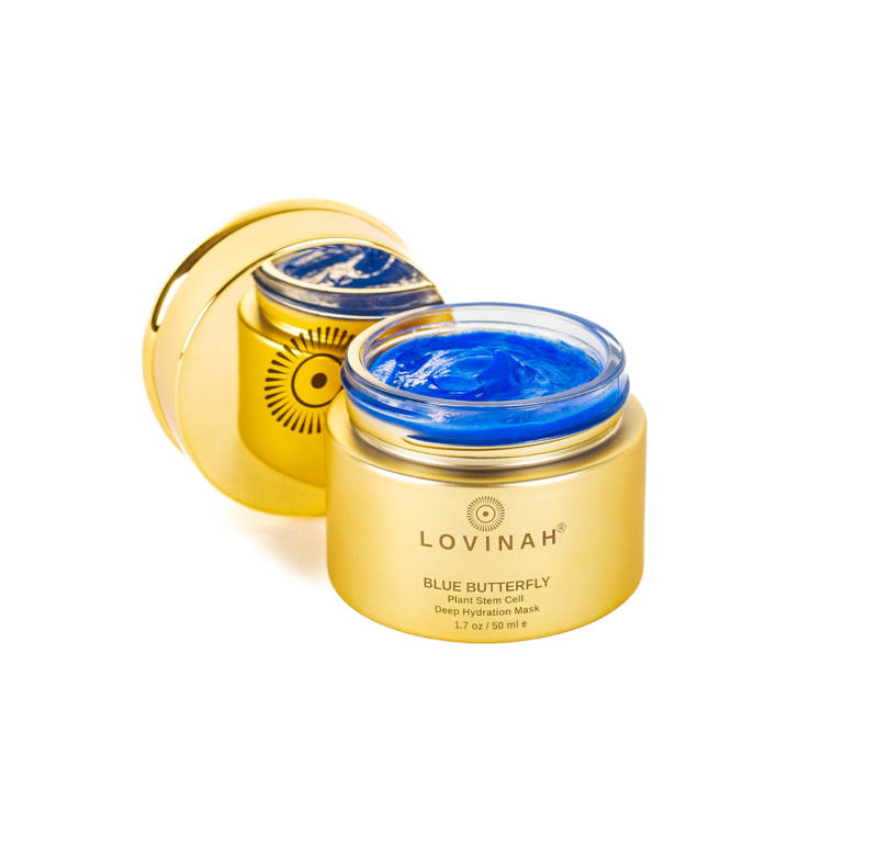 Lovinah Skincare | Blue Butterfly Stem Cell Hydration Mask | Boxwalla